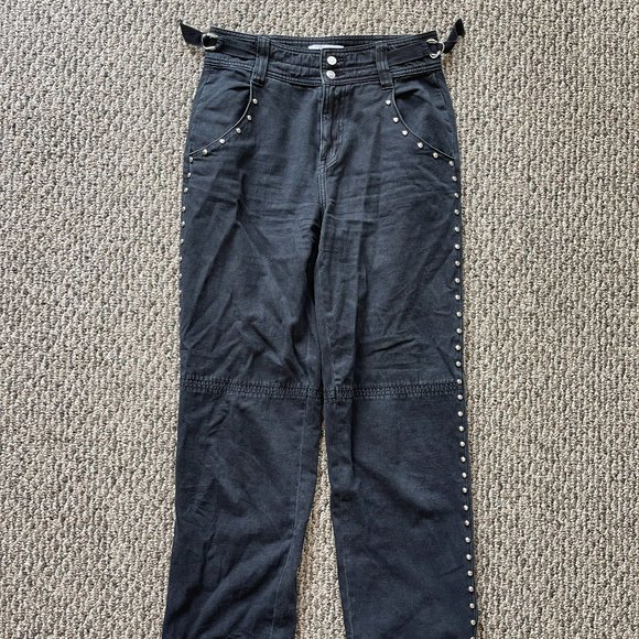 Black Jeans with Studs - Picture 4 of 4